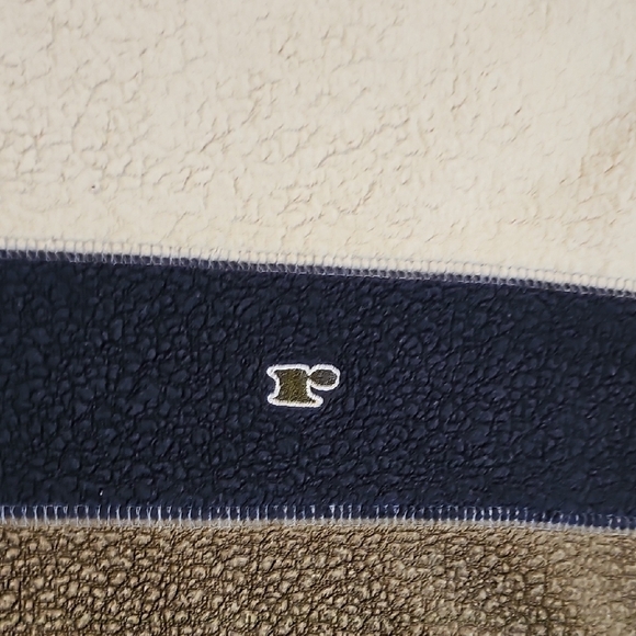 Redsand Men's Crewneck Sweater in Brown, White, and Blue - Picture 2 of 7